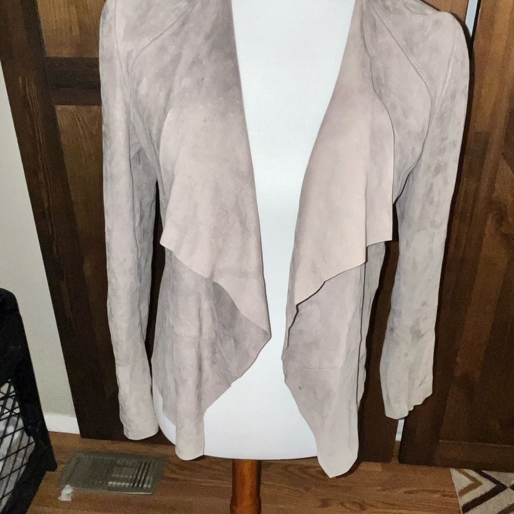 Mango Soft Gray Women's Blazer